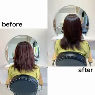 ミディアム パーマ 川間 将彦のヘアスタイル