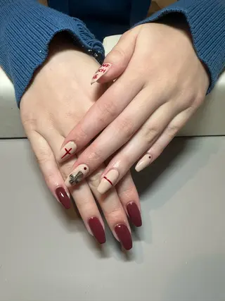 ネイル クレセントアイ MIUのネイルデザイン