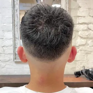 ショート メンズ メンズ/フェード/ バーバー/盛山大地のヘアスタイル