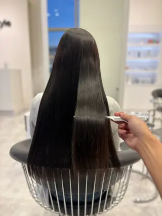 ロング パーマ TopStyleSHIZUOKA所属・村尾咲季斗 髪質改善/縮毛矯正のヘアスタイル