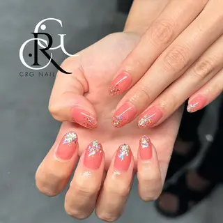 ネイル 美フォルム✨ CRG　RURIのネイルデザイン