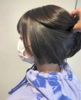 ショート カラー 🪞個室サロン/韓国 艶髪/keito🪞のヘアスタイル