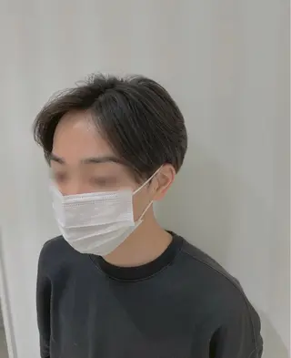 メンズ センターパート 川島爽楽のヘアスタイル