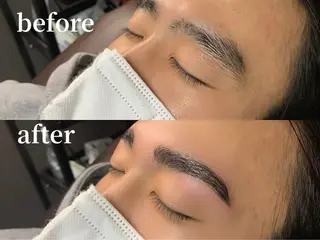 メンズ アイブロウ mimi.🎀 kira🎀谷四のマツエク・マツパデザイン