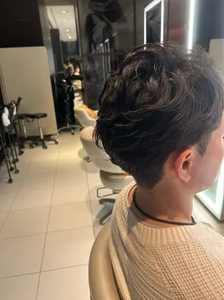 パーマ メンズ 西村 眞美のヘアスタイル