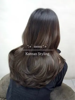 セミロング 🤍 韓国ヘア / INORI 🤍のヘアスタイル