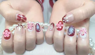 ネイル 小島 阿佑美のネイルデザイン