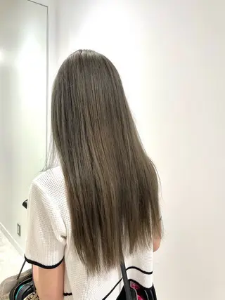 セミロング カラー メンズ 森龍馬 メンズ専門美容師のヘアスタイル