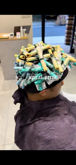 パーマ メンズ メンズパーマ特化 🌟Gakutoのヘアスタイル