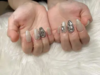 ミディアム ネイル 《LB》ラブリエ Nail&eyeのマツエク・マツパデザイン