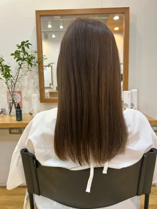 ロング 佐藤 かののヘアスタイル