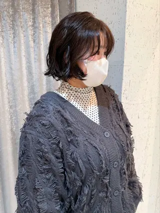 ショート カラー パーマ mai / linoah˚✧のヘアスタイル