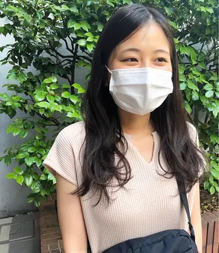 ロング パーマ 長井 美佳のヘアスタイル