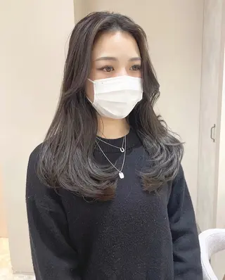 セミロング YUKI / レイヤーカット🤍のヘアスタイル