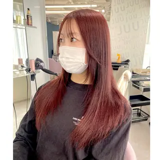 セミロング 森 隆秀/韓国ヘアのヘアスタイル