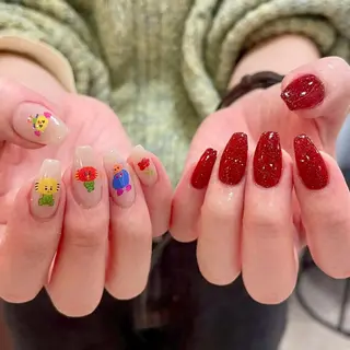 ネイル パラジェル認定サロン N°nail 立川のネイルデザイン