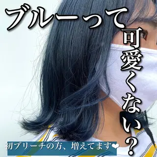 ロング カラー ナカタケ ユウのヘアスタイル