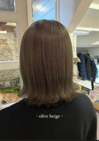 ミディアム natsu/梅田 /透明感/艶髪のヘアスタイル