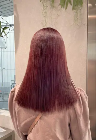 セミロング カラー お洒落カジュアル🍃 まなとのヘアスタイル