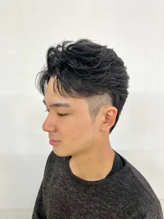 ショート メンズ メンズ特化/パーマ/ 髪質改善　高野奨馬のヘアスタイル