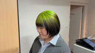 ショート tokute 中野真咲🐺のヘアスタイル