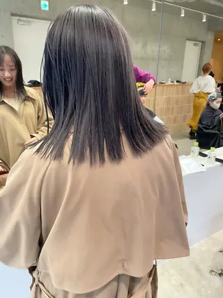 ショート カラー ヘアアレンジ ミニボブ/ブリーチ 🌈MISATOのヘアスタイル