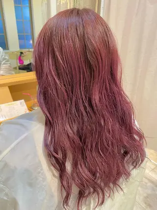 ロング カラー ヘアアレンジ Design Color🐰アユミのヘアスタイル