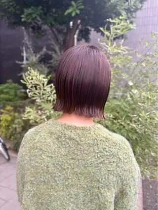 ショート カラー 🍀ひなた🍀 似合わせカラー🎀のヘアスタイル