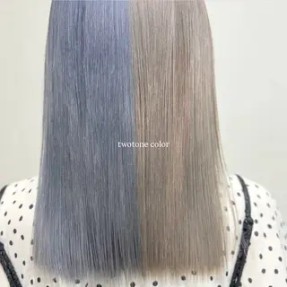 セミロング カラー makoto / 韓国風ヘア🎀🪄︎のヘアスタイル