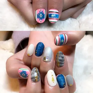 ネイル 東 千夏のネイルデザイン