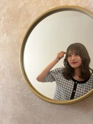 ミディアム annuy. miyuu💫のヘアスタイル