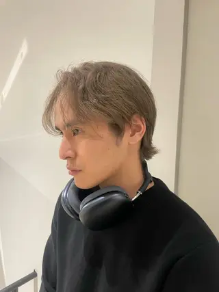 ショート カラー メンズ SITEN所属・大阪/肥後橋/淀屋橋 ワタナベサキ🪿🤍のヘアスタイル