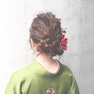 ヘアアレンジ 井上 美奈子のヘアスタイル