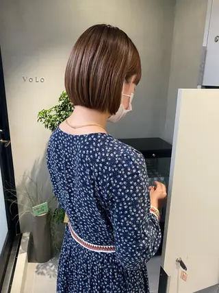 ショート カラー ヘアアレンジ stylist/蛯谷 珠里のヘアスタイル