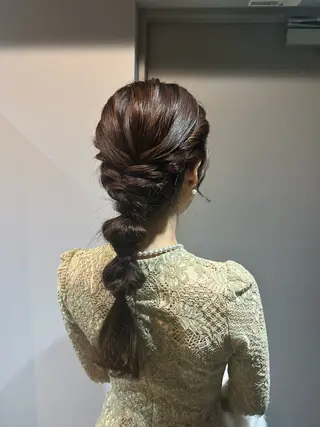 ロング 縮毛矯正+モテカラー 🎀✨MIHOのヘアスタイル