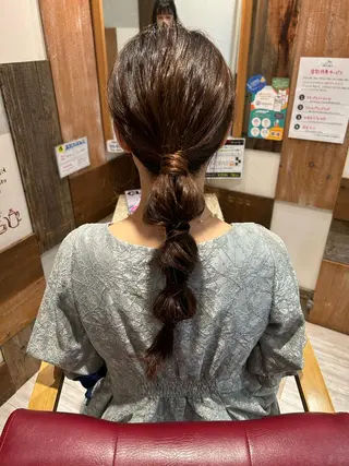 ヘアアレンジ トキタ アオイのヘアスタイル