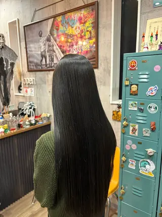 ロング カラー 矢野 夢果のヘアスタイル