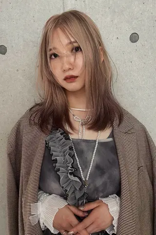 カラー GATE.所属・シマヅ タイジのヘアスタイル