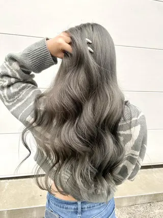 ロング カラー パーマ ヘアアレンジ メンズ キッズ ネイル マツエク・マツパ アイブロウ 🌟代表 Yuito🌟のヘアスタイル
