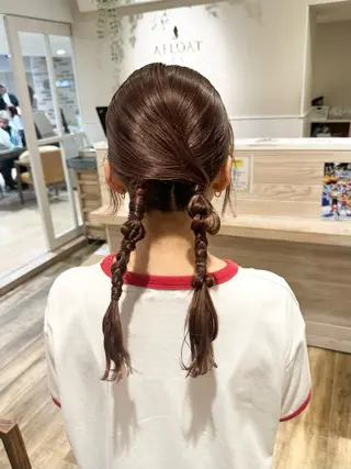 ヘアアレンジ yuki/表参道/ ゆるふわアレンジ𐙚のヘアスタイル