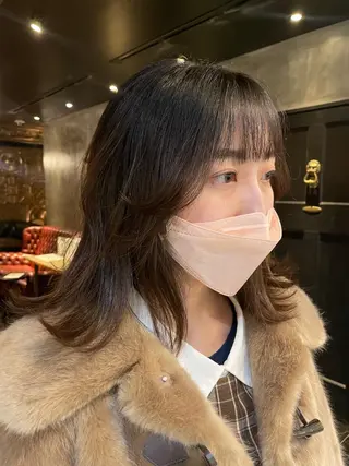 ミディアム ヘアアレンジ 似合わせカラー / レイヤーMADOKAのヘアスタイル