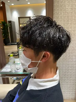 パーマ メンズ ZELE 南浦和所属・清水 愛歌のヘアスタイル