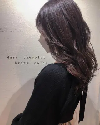 セミロング カラー カラーパティシエ facce🌼ikoのヘアスタイル