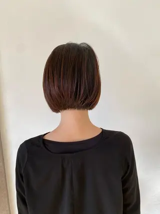 ショート カラー 🦕カラー指名率🦕 NO.1🦕林 秀幸のヘアスタイル