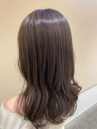 セミロング カラー シャドールーツ美容師 篠原康太のヘアスタイル