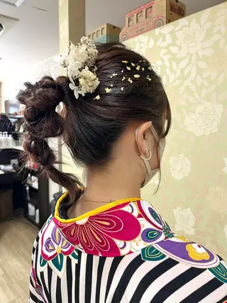 ヘアアレンジ MIMI RUSH 安城 jubilee店所属・鍋田 彩歌のマツエク・マツパデザイン