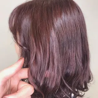 ミディアム カラー 🍒暖色カラー /やぎふうか🍒のヘアスタイル