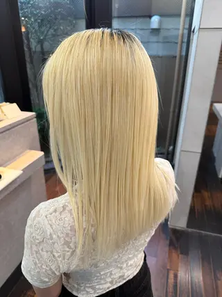 セミロング MIN NANO// POLICY所属・miyu ⭐︎のヘアスタイル