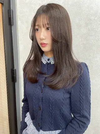 ロング カラー AIRI layer cut hairのヘアスタイル
