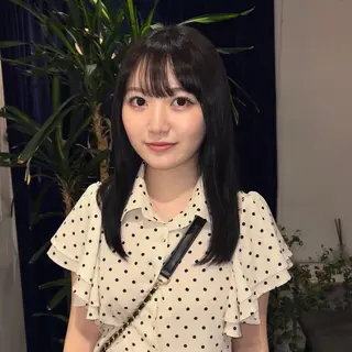 セミロング カラー ☆ HARUKA ☆のヘアスタイル